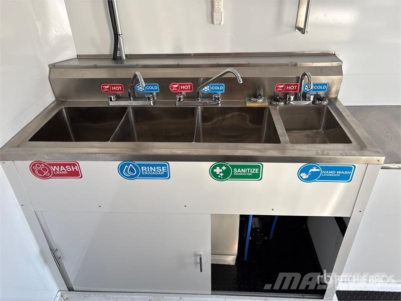 R&S Universal RS 85X12 12 ft S/A Food Concession Trail 기타 트레일러