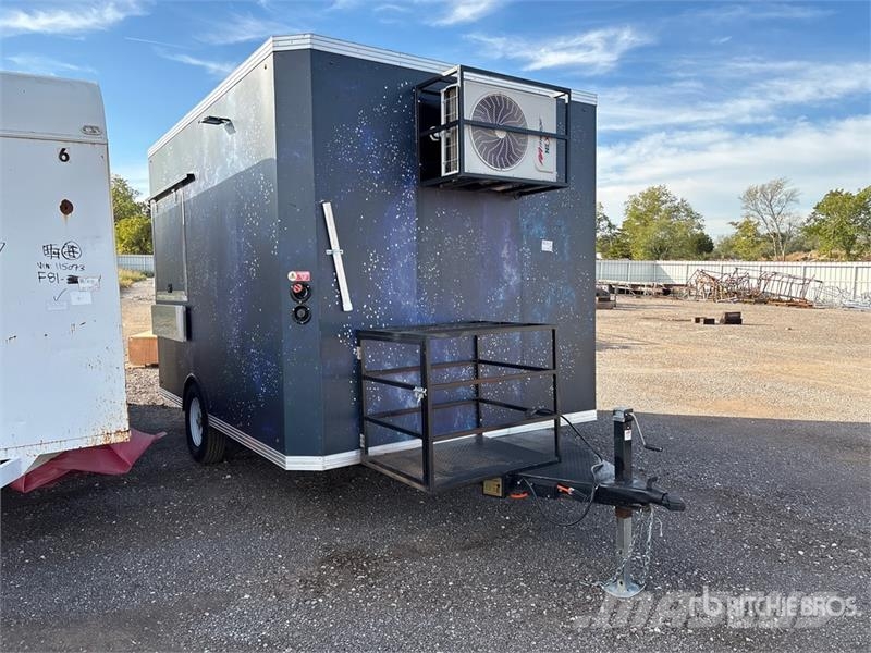 R&S Universal RS 85X12 12 ft S/A Food Concession Trail 기타 트레일러