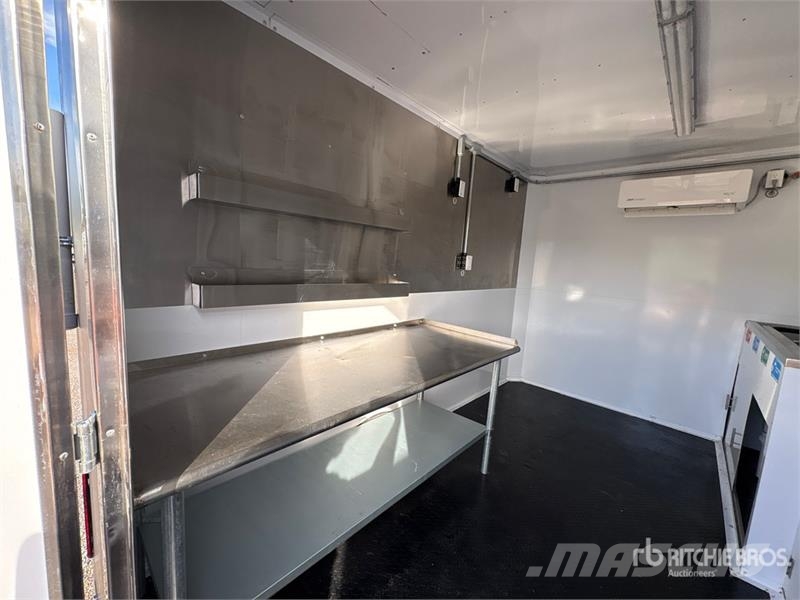 R&S Universal RS 85X12 12 ft S/A Food Concession Trail 기타 트레일러