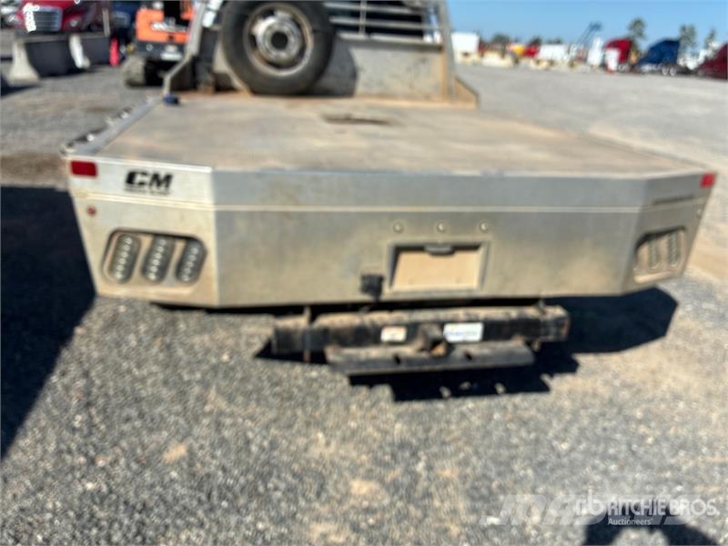 RAM 3500 4x2 Crew Cab Flatbed Truck Pritschenwagen/Pritschenwagen mit Seitenklappe