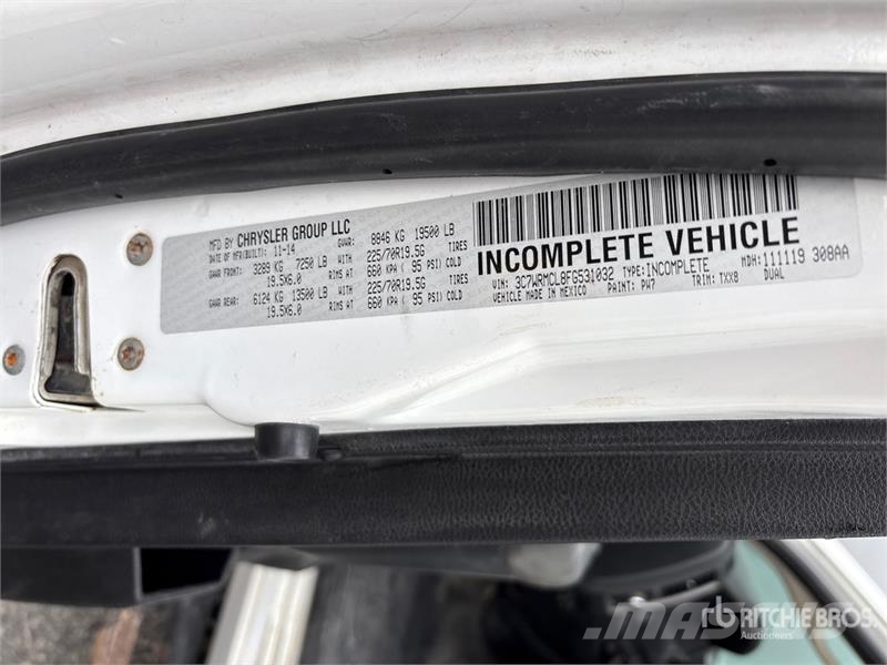 RAM 5500 Pickup/planbiler