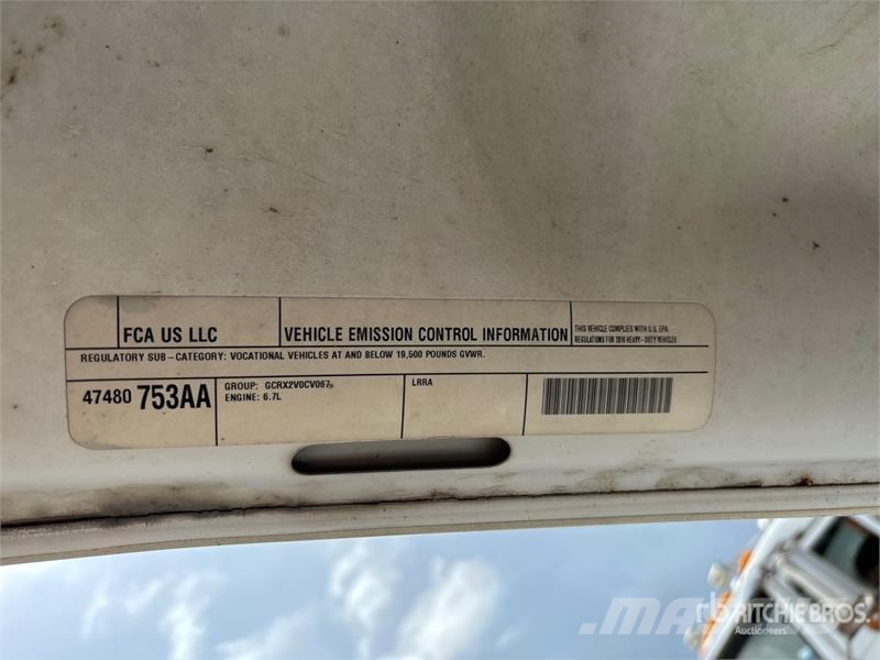 RAM 5500 Pickup/planbiler