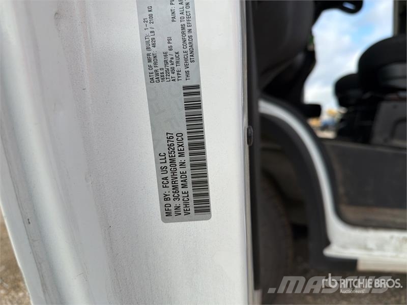 RAM ProMaster 3500 Cargo Van (Inoperable) Dostavna vozila / kombiji