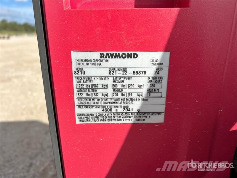 Ramond 8210 4500 lb Electric Pallet Jack Jekketralle