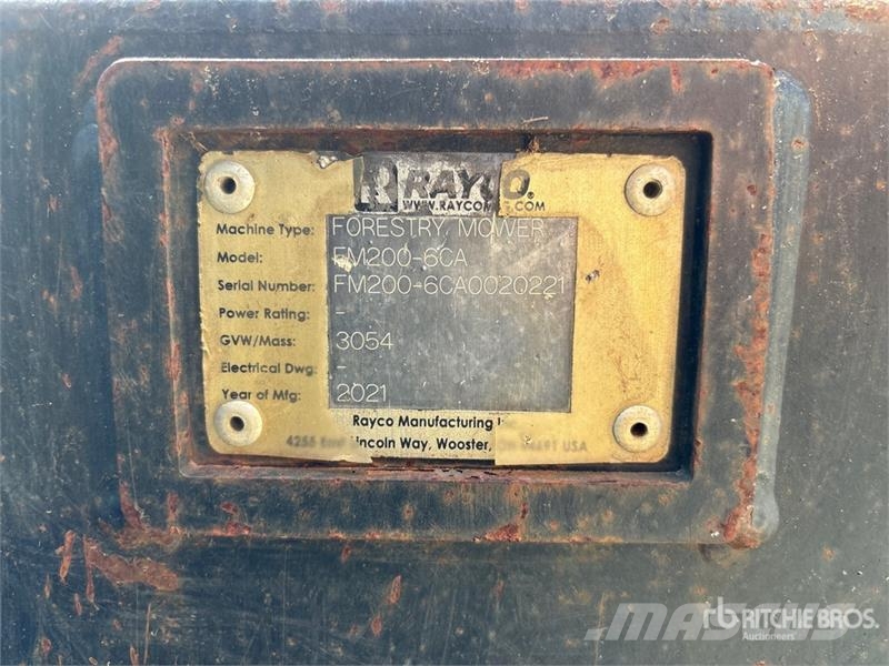 Rayco C200R Tracked Mulcher Tractor Metsamultšerid