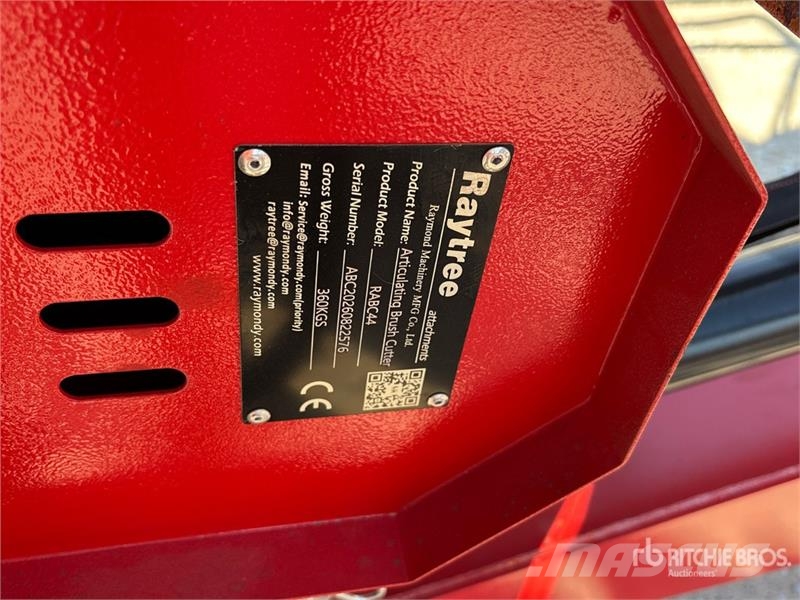 Raytree RABC44 44 in Articulating Skid Steer Brush Asılı ve çekilir biçme makineleri