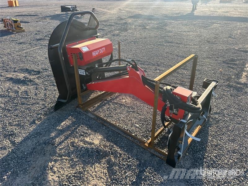 Raytree RABC44 44 in Articulating Skid Steer Brush Mounted and trailed mowers