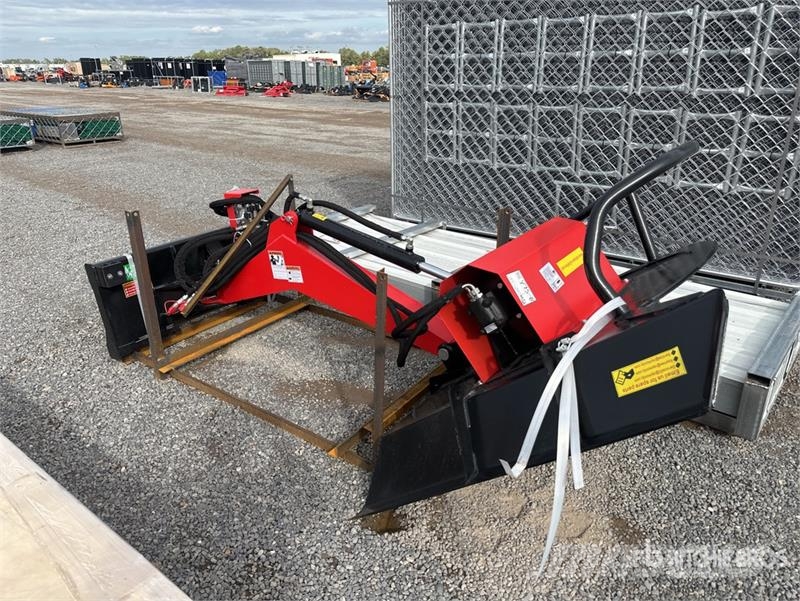 Raytree RABC44 44 in Articulating Skid Steer Brush Corta-césped delanteros y traseros