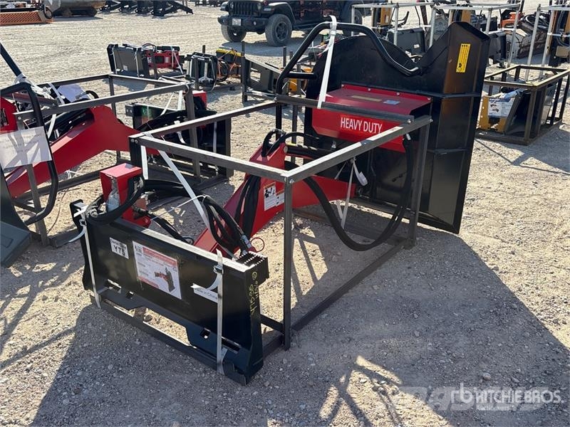 Raytree RABC44 44 in Articulating Skid Steer Brush Asılı ve çekilir biçme makineleri