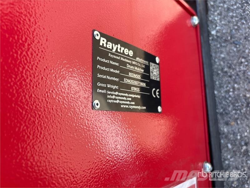 Raytree REDM50S 50 in Excavator Mulcher - Fits Cat Other components