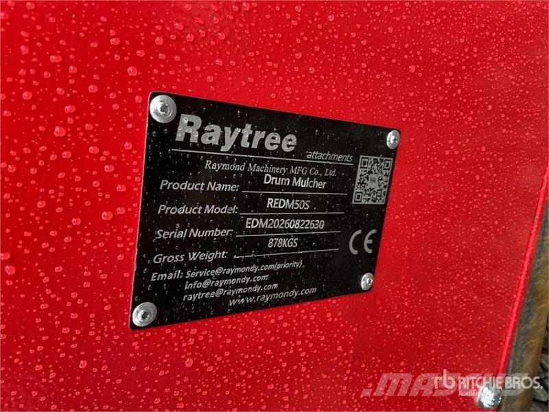  Raytree REDM50S 50 in Excavator Mulcher - Fits Cat Other components