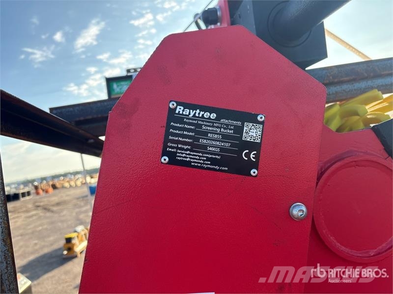 Raytree RESB55 55 in Excavator Screening Bucket - Atrinkimo kaušai