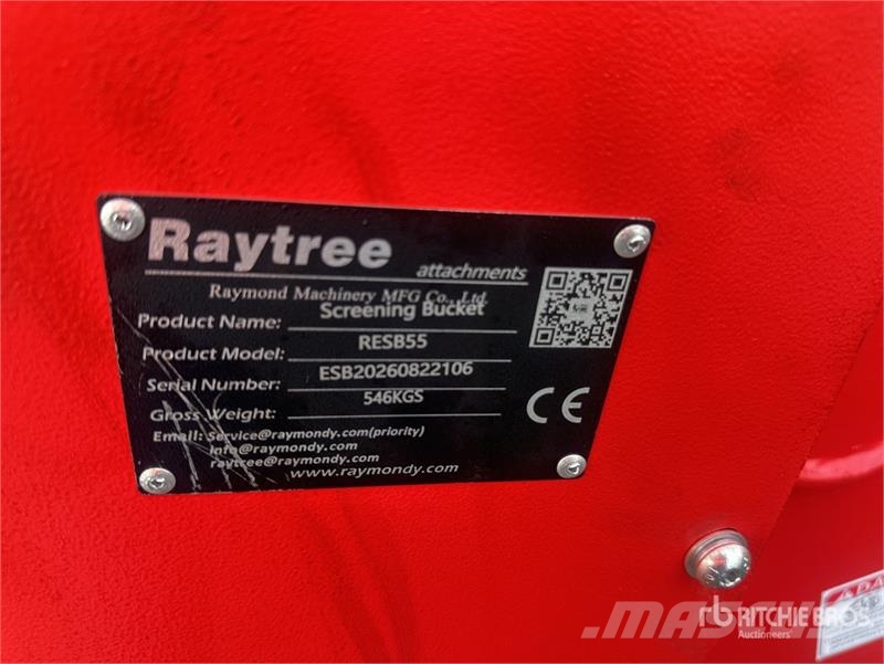  Raytree RESB55 55 in Excavator Screening Bucket -  Siebschaufeln