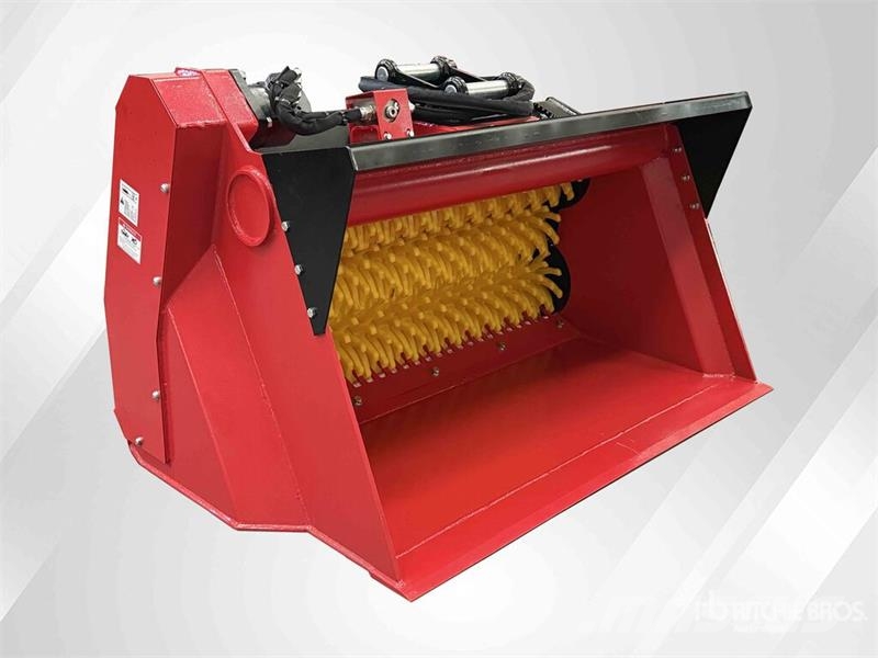 Raytree RESB55S 55 in Excavator & Skid Steer Scree Screening buckets