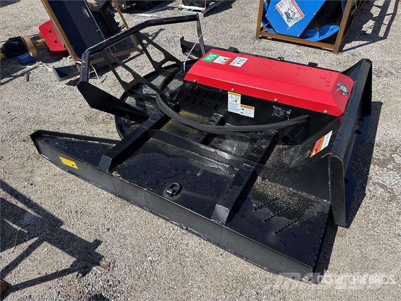  Raytree RHBC72S 72 in 4-Blade Skid Steer Brush Cut Piekabināmās pļaujmašīnas