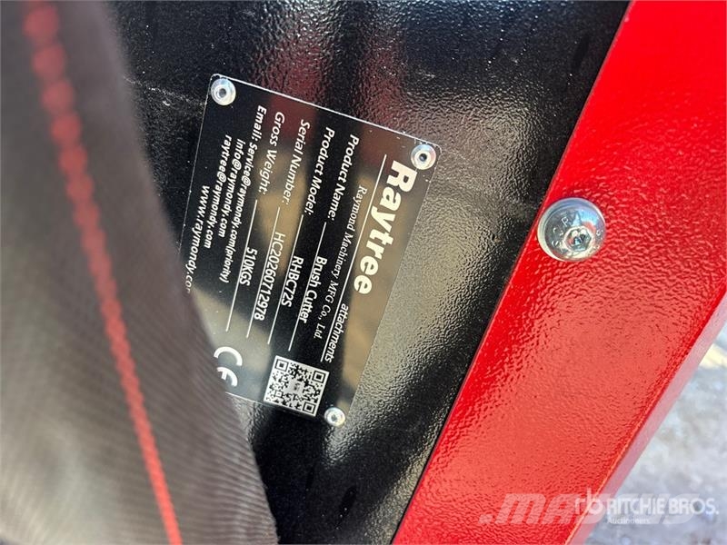 Raytree RHBC72S 72 in 4-Blade Skid Steer Brush Cut Χορτοκοπτικά επιβίβασης και έλξης