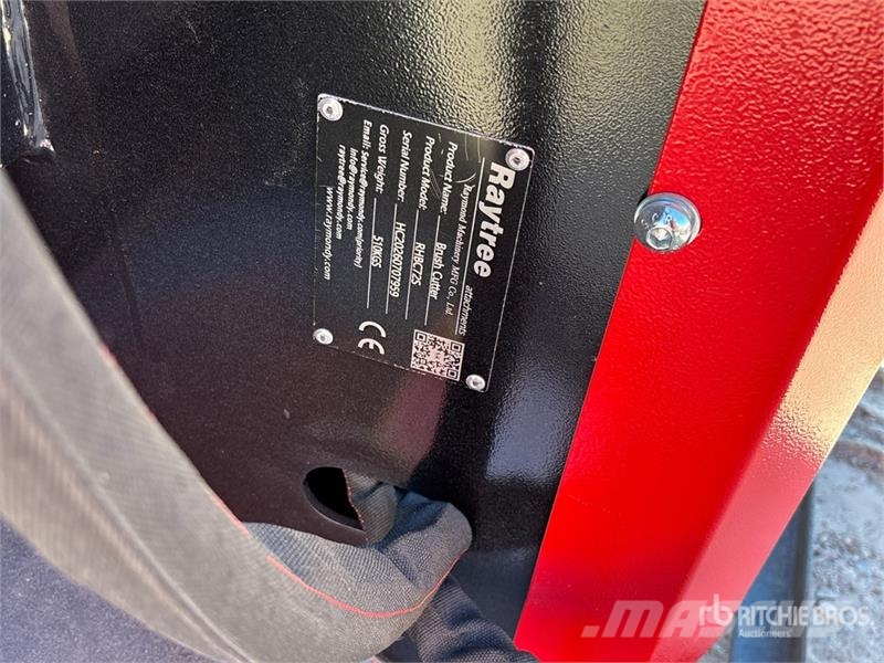 Raytree RHBC72S 72 in 4-Blade Skid Steer Brush Cut Χορτοκοπτικά επιβίβασης και έλξης