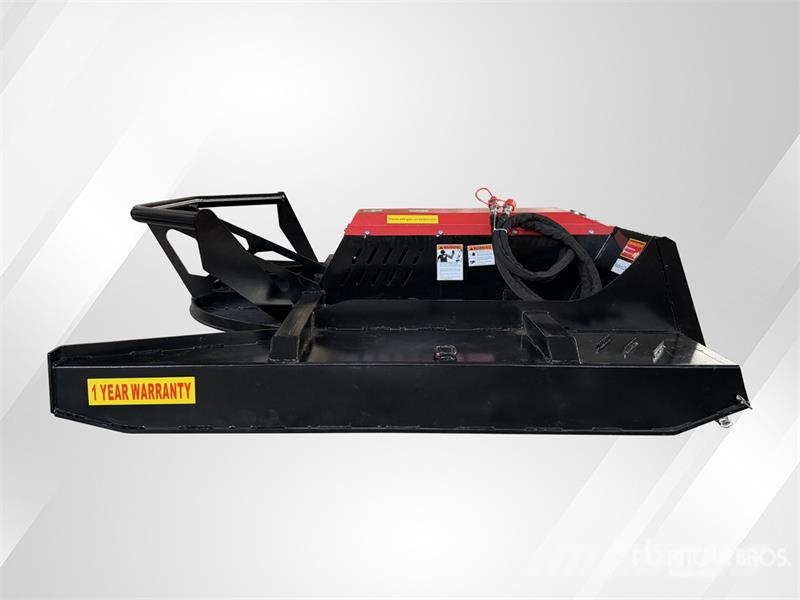 Raytree RHBC72S 72 in 4-Blade Skid Steer Brush Cut Mounted and trailed mowers