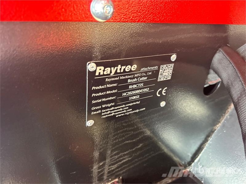 Raytree RHBC72S 72 in 4-Blade Skid Steer Brush Cut Косачки за монтиране и теглене