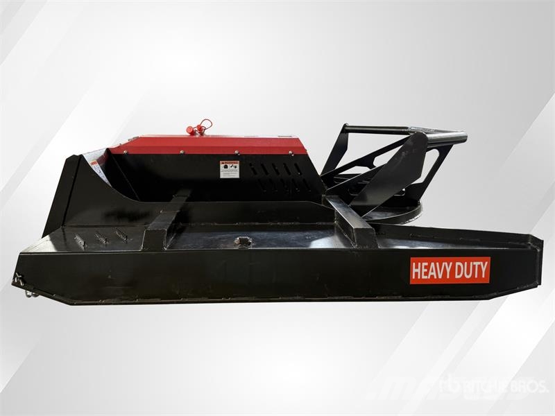 Raytree RHBC72S 72 in 4-Blade Skid Steer Brush Cut Mounted and trailed mowers