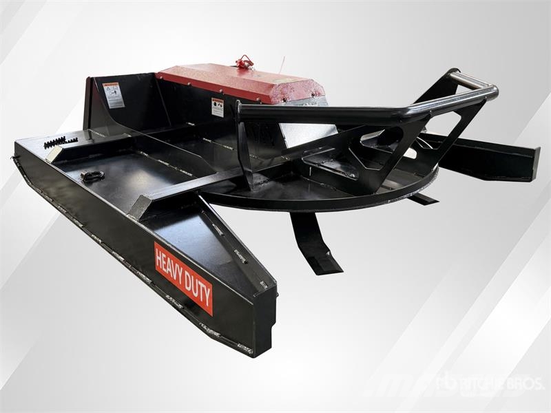 Raytree RHBC72S 72 in 4-Blade Skid Steer Brush Cut Mounted and trailed mowers