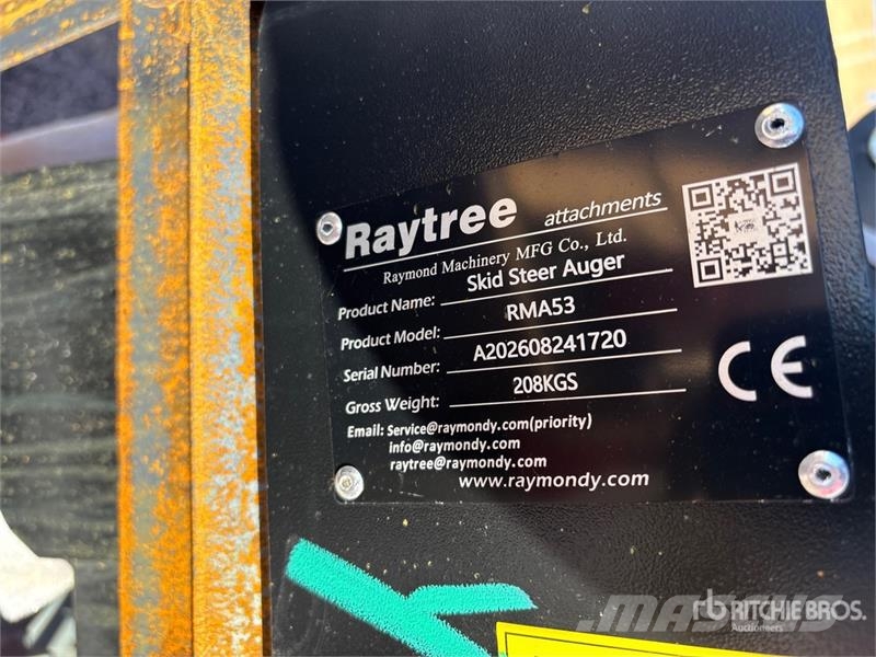 Raytree RMA42 Skid Steer Auger (Unused) Perfuradoras