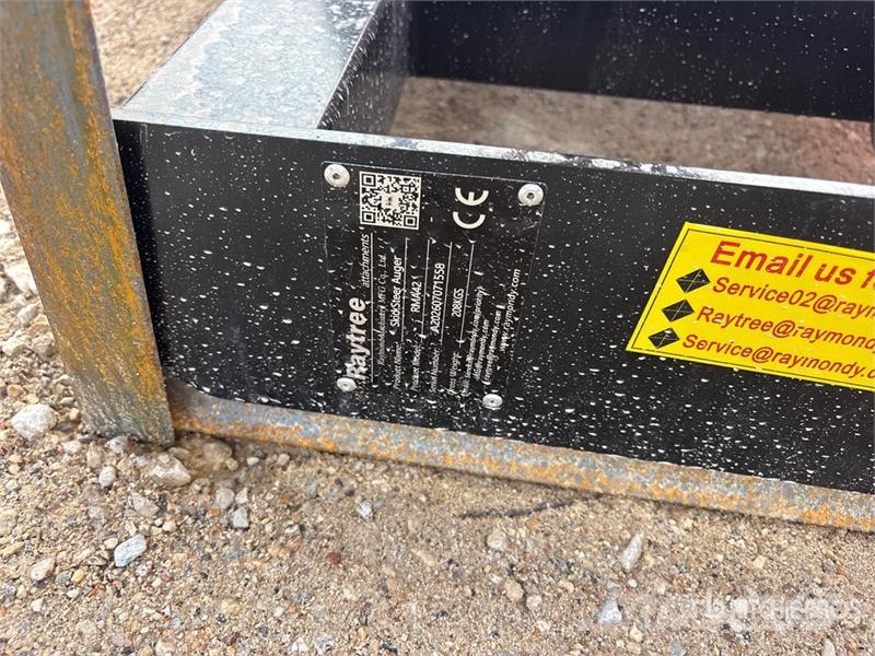Raytree RMA42 Skid Steer Auger (Unused) 드릴