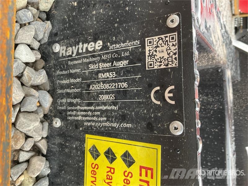 Raytree RMA42 Skid Steer Auger (Unused) Boren