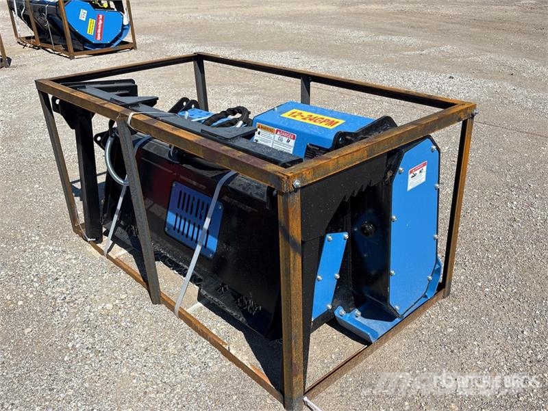 Raytree RMBD50 50 in Drum Skid Steer Mulcher (Unus Buskryddere / Grenknusere