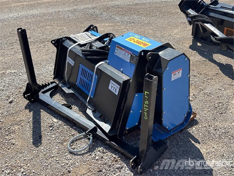 Raytree RMBD50 50 in Drum Skid Steer Mulcher (Unus Buskryddere / Grenknusere