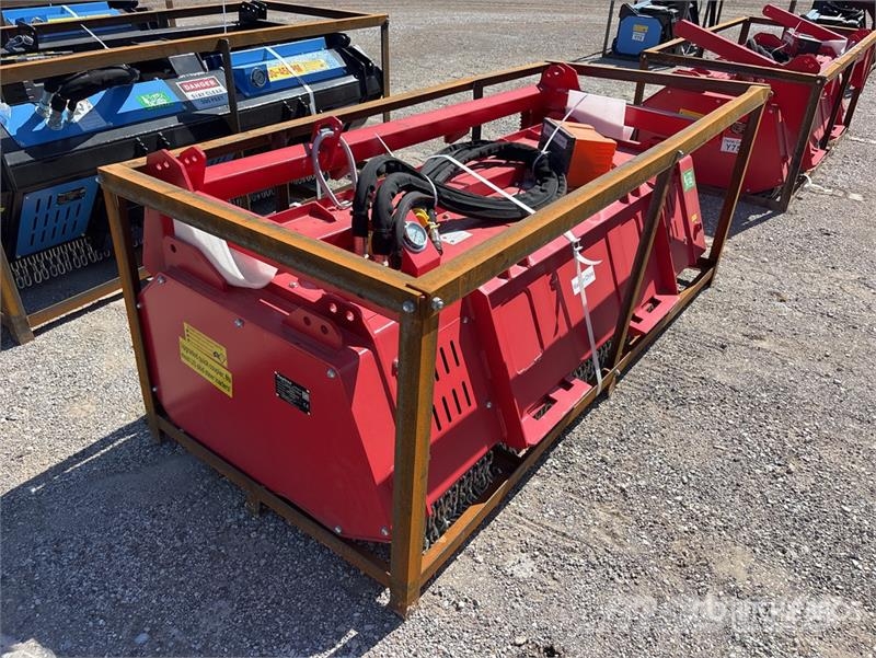 Raytree RMBD72 72 in Drum Skid Steer Mulcher (Unus Lesní mulčovače