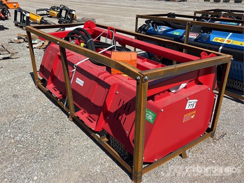 Raytree RMBD72 72 in Drum Skid Steer Mulcher (Unus Lesní mulčovače
