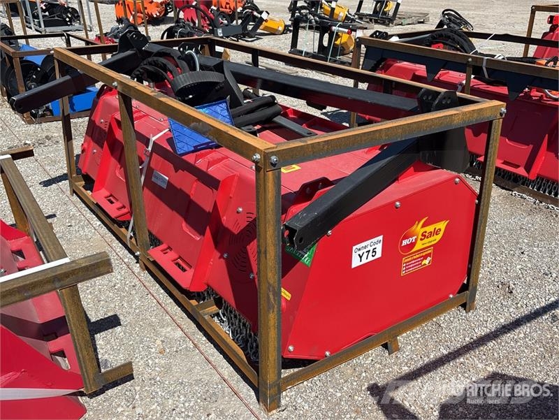 Raytree RMBD72S 72 in Drum Skid Steer Mulcher (Unu Buskryddere / Grenknusere