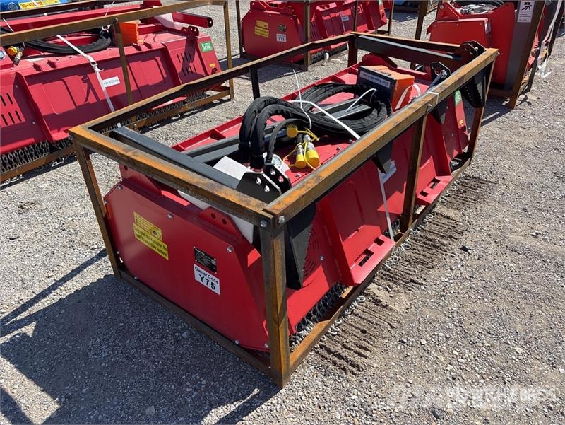 Raytree RMBD72S 72 in Drum Skid Steer Mulcher (Unu Buskryddere / Grenknusere