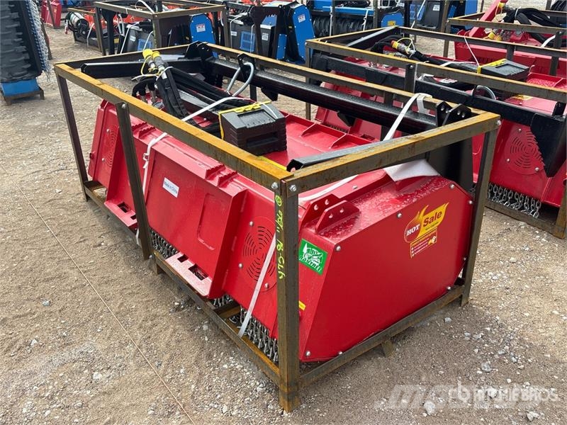  Raytree RMBD72S 72 in Drum Skid Steer Mulcher (Unu Stobbenfreesmachines