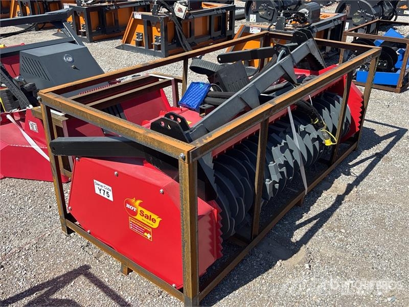 Raytree RMBD72S 72 in Drum Skid Steer Mulcher (Unu Buskryddere / Grenknusere
