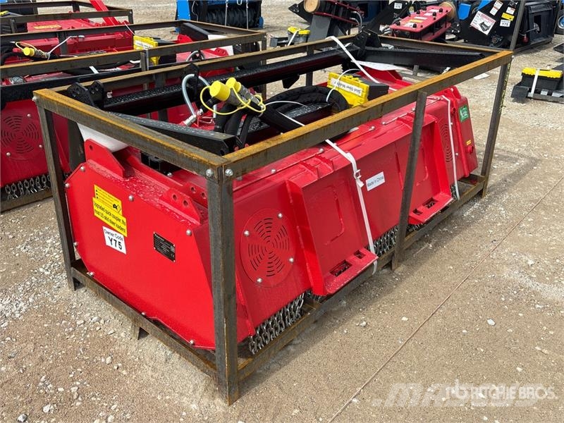  Raytree RMBD72S 72 in Drum Skid Steer Mulcher (Unu Stobbenfreesmachines