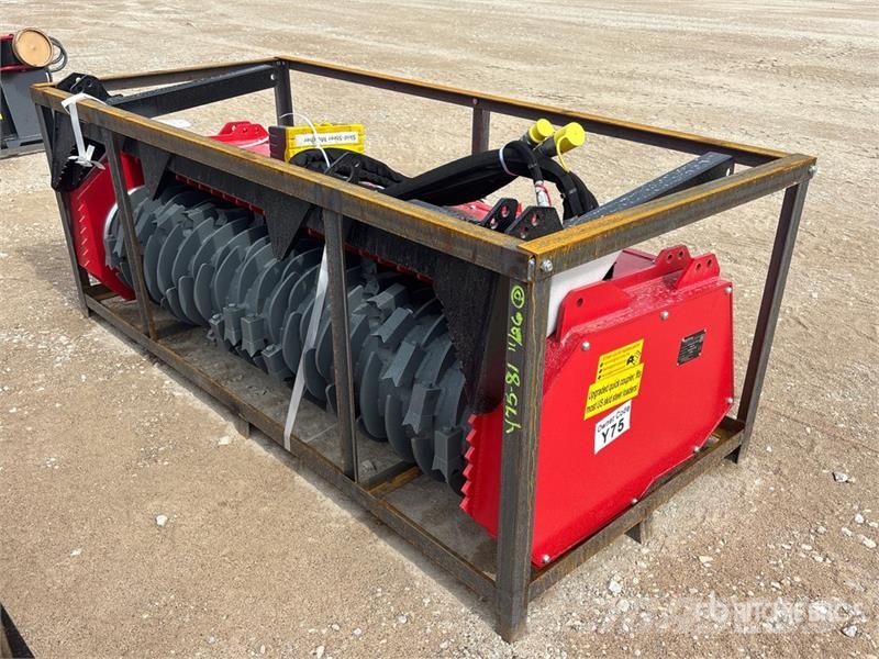  Raytree RMBD72S 72 in Drum Skid Steer Mulcher (Unu Stobbenfreesmachines