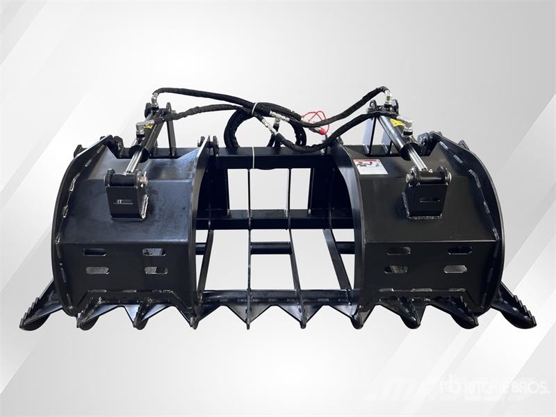  Raytree RMBG72 72 in Root Skid Steer Grapple (Unus Grijpers