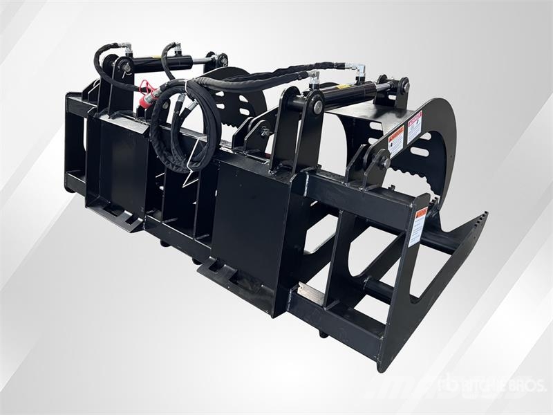 Raytree RMBG72 72 in Root Skid Steer Grapple (Unus Grijpers
