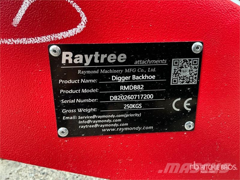 Raytree RMDB82 82 in Skid Steer Backhoe (Unused) Pelle rétro arrière