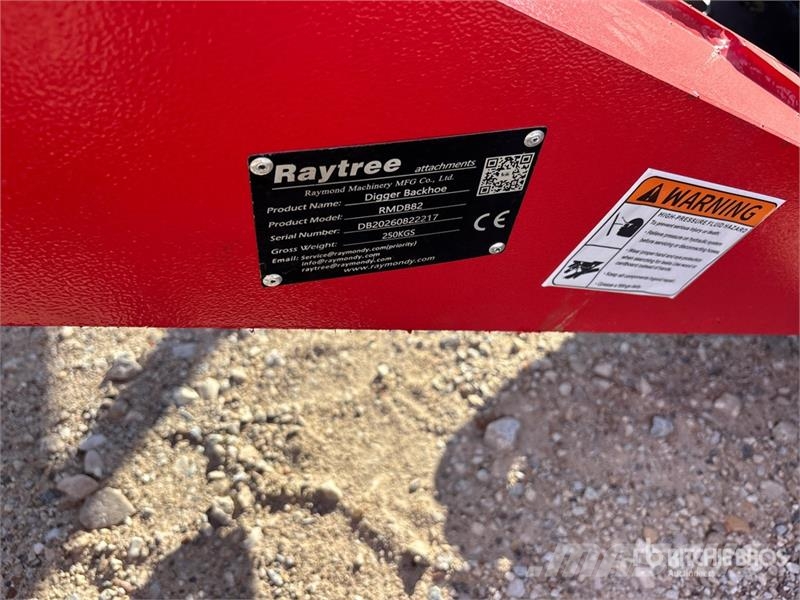 Raytree RMDB82 82 in Skid Steer Backhoe (Unused) Retroexcavadoras