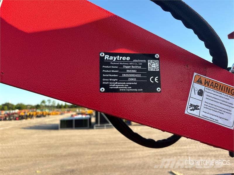 Raytree RMDB82 82 in Skid Steer Backhoe (Unused) Backhoes
