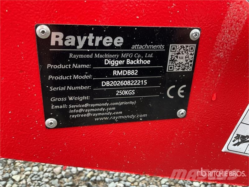  Raytree RMDB82 82 in Skid Steer Stump Grinder (Unu Tranšėjų kasimo technika