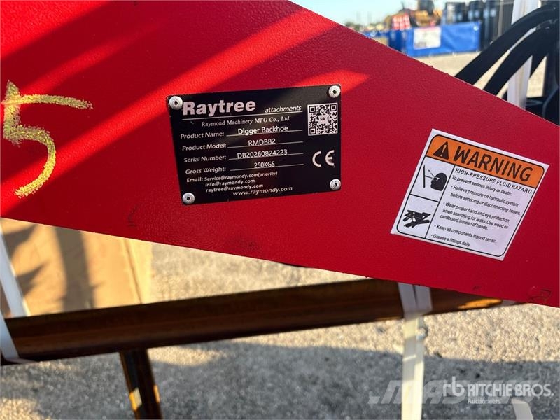 Raytree RMDB82 82 in Skid Steer Backhoe (Unused) Backhoes