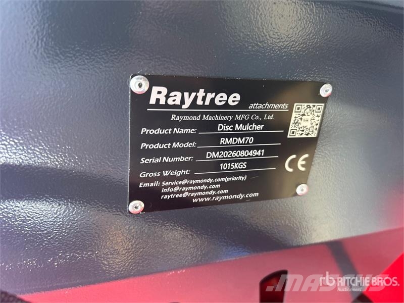 Raytree RMDM70 Disc Skid Steer Mulcher (Unused) Kosiarki bijakowe
