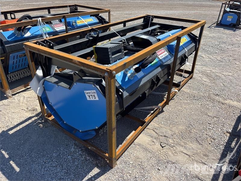  Raytree RMDM72SS 72 in Drum Skid Steer Mulcher (Un Lesní mulčovače