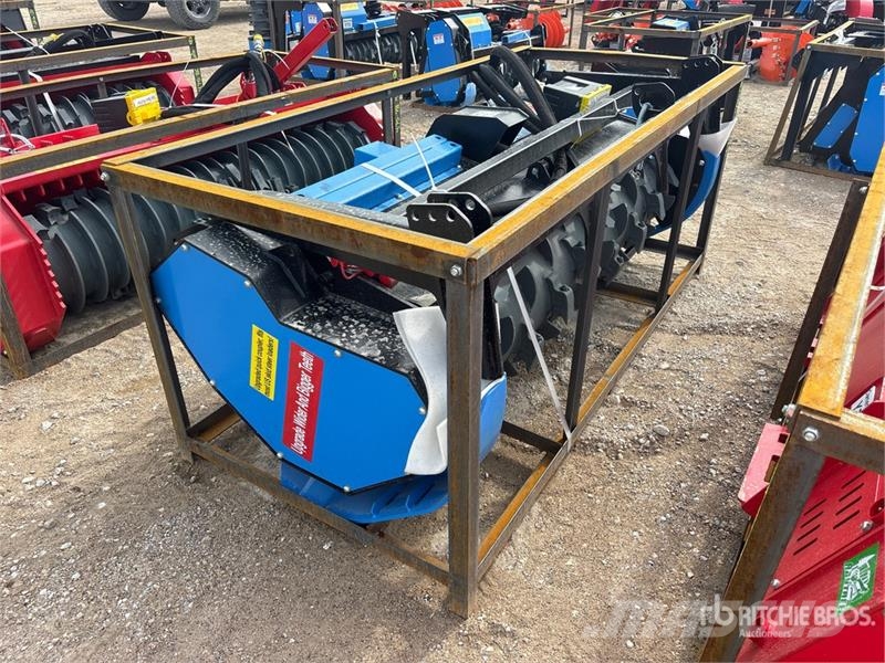 Raytree RMDM72SS 72 in Drum Skid Steer Mulcher (Un 林業覆蓋機