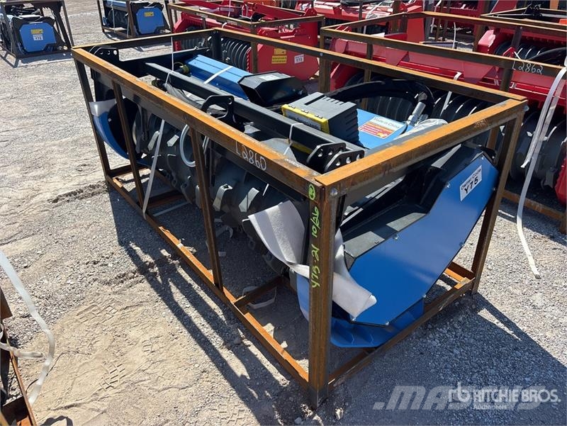  Raytree RMDM72SS 72 in Drum Skid Steer Mulcher (Un Lesní mulčovače