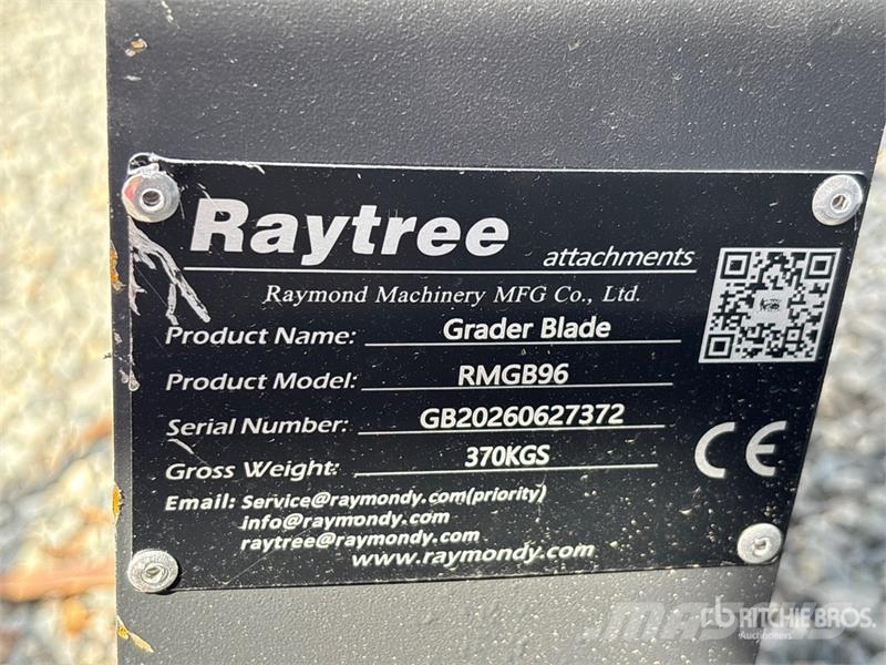  Raytree RMGB96 Skid Steer Grader (Unused) Other components